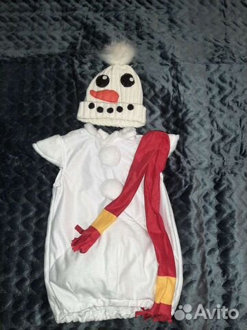 Новогодний костюм снеговика