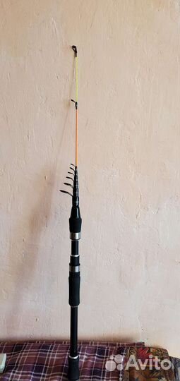 Спиннинг телескопический seika