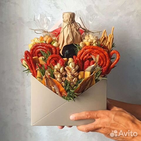 Съедобный букет мужчине