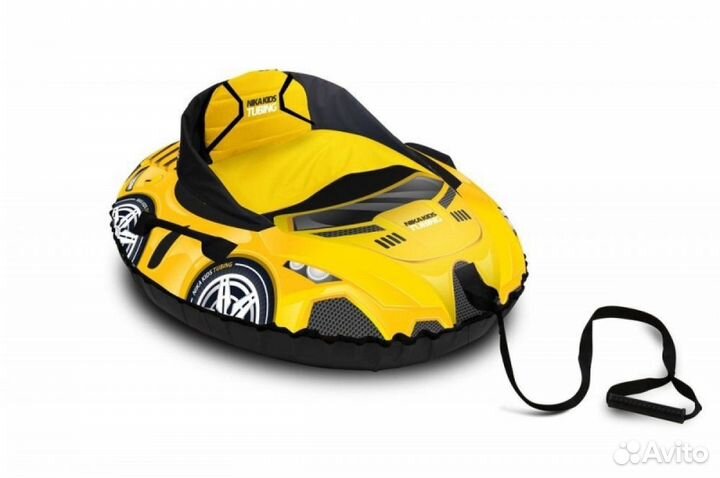 Тюбинг ника Овальный (Машинка красный)