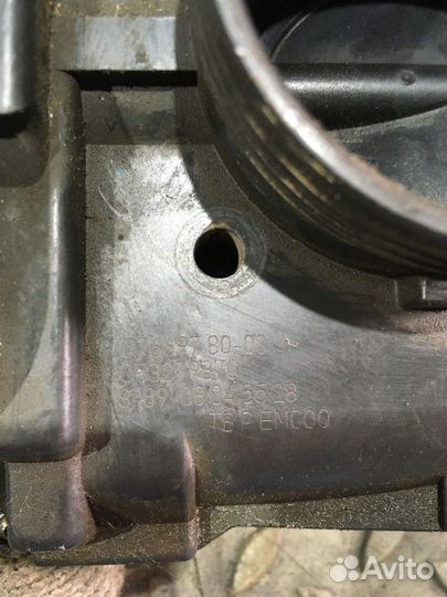 Заслонка дроссельная