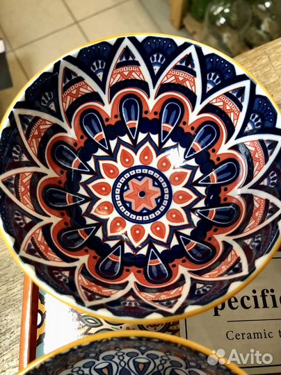 Набор пиал/салатница/пиала для чая