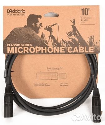 Planet Waves PW-cmic-10 (3 метра)