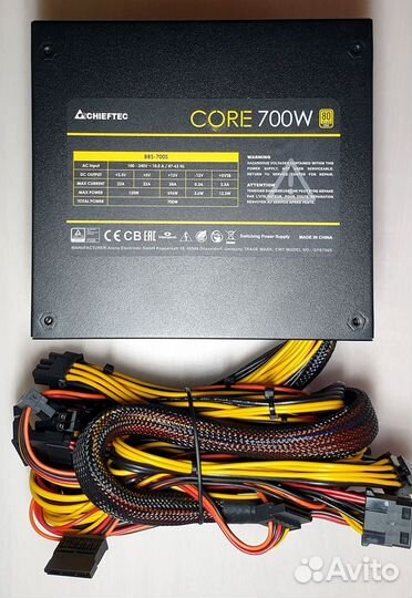Новый блок питания Chieftec Core BBS-700S ATX 700W