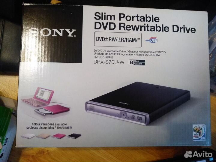 Внешний дисковод для ноутбука Sony