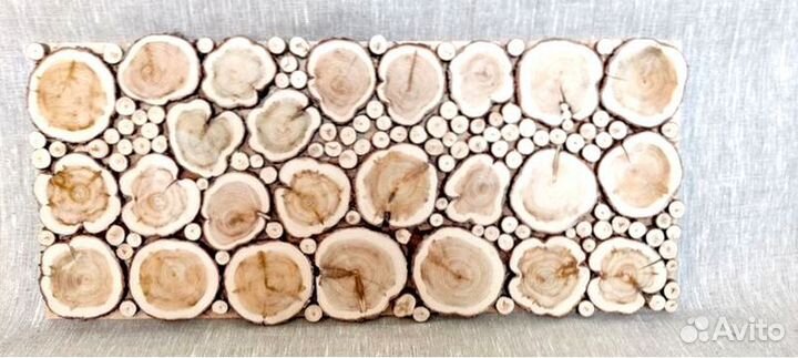 Панно из можжевельника