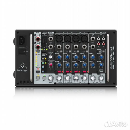 Behringer PMP500MP3, микшер с усилителем, MP3-плее