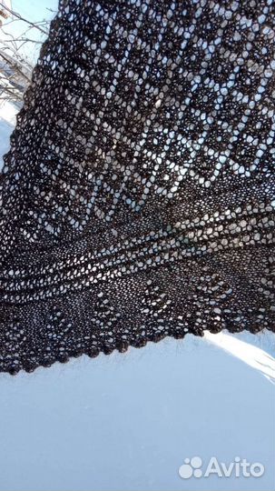 Пуховый платок (косынка, шаль)