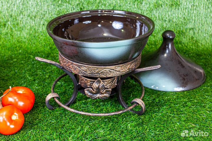 Марокканский тажин Ночная луна на подставке Кебаб