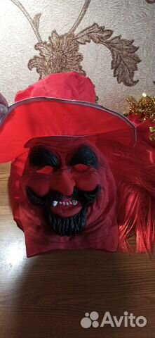 Маска на хэллоуин(+плащ)