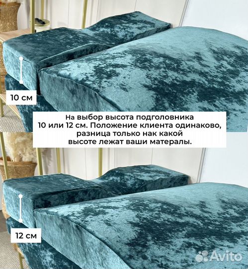 Матрас 2в1 memory на кушетку волна MemoFlex