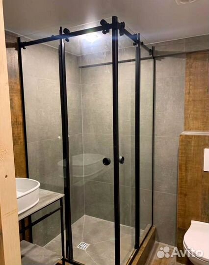 Душевые стеклянные ограждения за 24 часа
