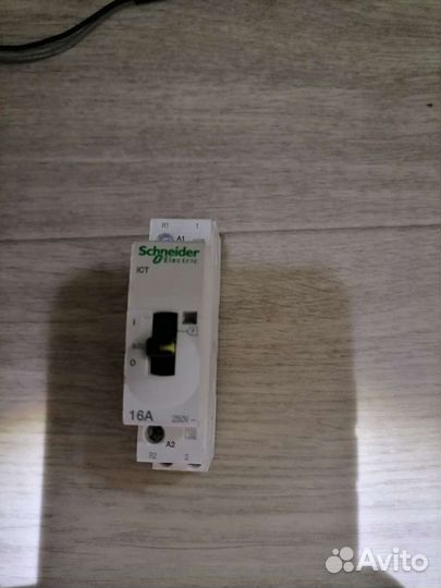 Контактор модульный en61095 1р 16а