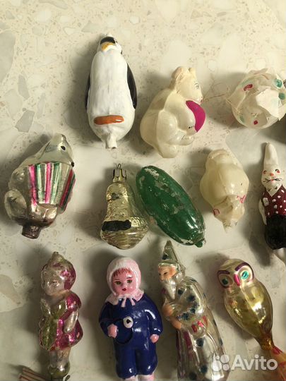 Елочные игрушки СССР в реставрацию