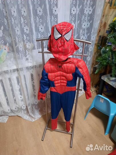 Костюм человек паук скоморох супермен
