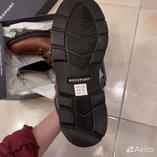 Кожаные мужские ботинки Rockport