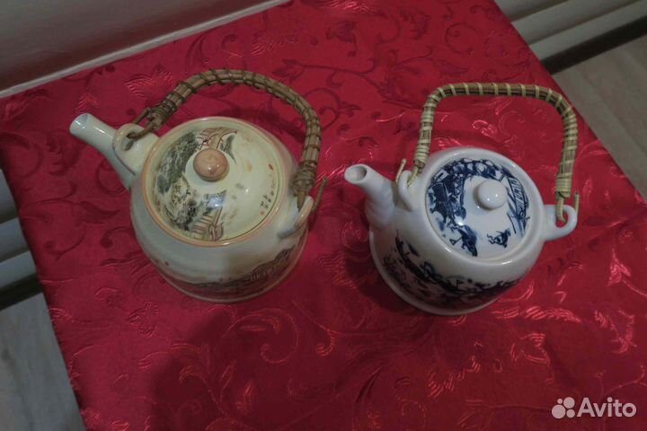 Чайник заварочный фарфоровый китайский