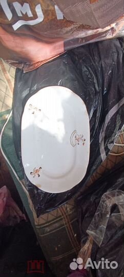 Блюдо агитфарфор