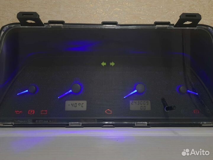 Приборная панель с пересветом ваз 2110-2112 2114