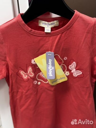 Лонгслив для девочки 98 104