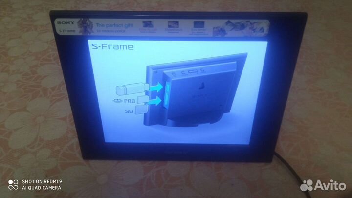 Цифровая фоторамка sony dpf-c800