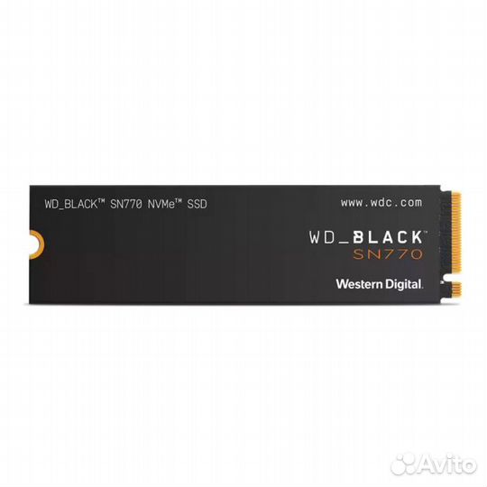 WD black SN770 NVMe 1тб, М.2, R/W 5150/4900MB/s 10