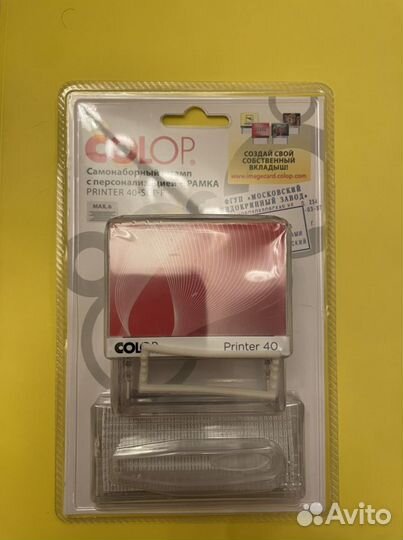 Самонаборный штамп colop printer 40-SET-F