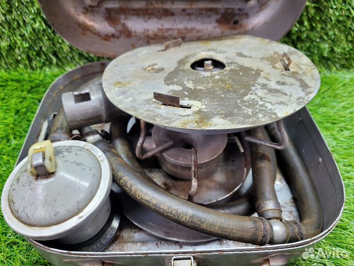 Плита газовая туристическая переносная 2-конфорочн