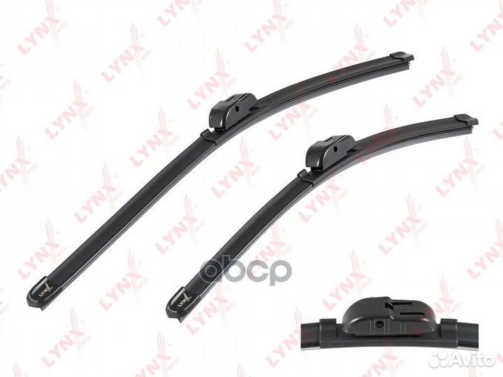 Комплект бескаркасных щеток стеклоочистителя 55