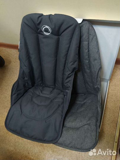 Новый текстиль сиденья Bugaboo fox Steel blue