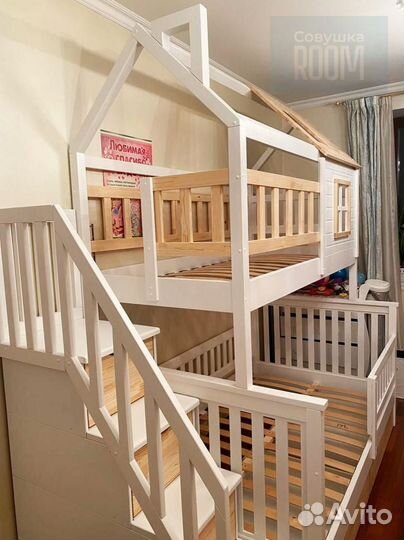 Новая детская кровать домик