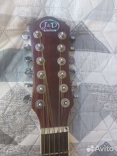 Акустическая гитара J&D D-110-12 Natural