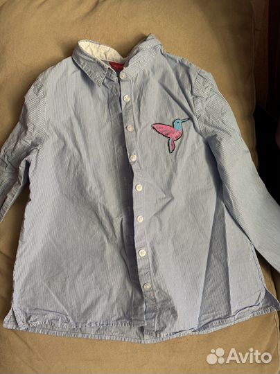 Блузка школьная форма для девочки 128-134