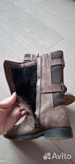 Сапоги утепленные для девочки ecco 30 размер