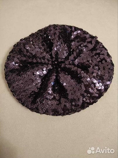 Берет из пайеток