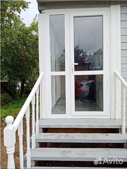 Пластиковые двери с установкой