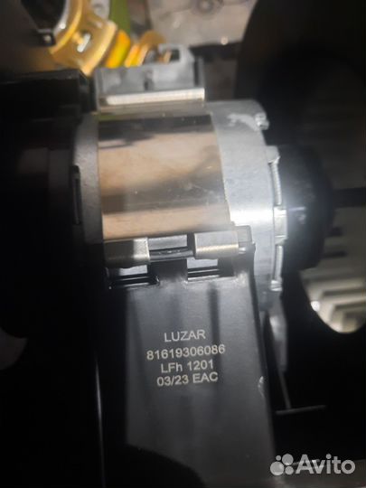 Мотор печки на MAN