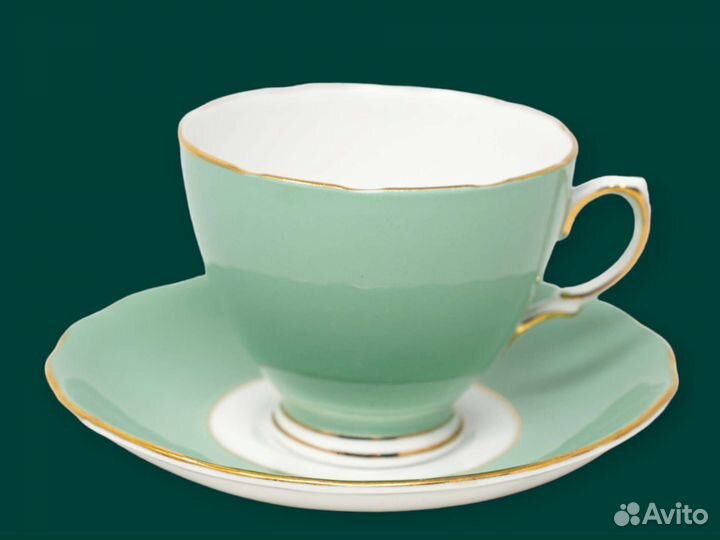 Чайная пара Колкло, шалфей, Англия