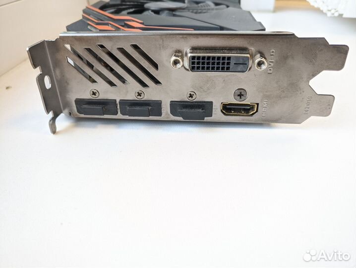 Видеокарта Gigabyte Nvidia GTX 1070ti 8gb