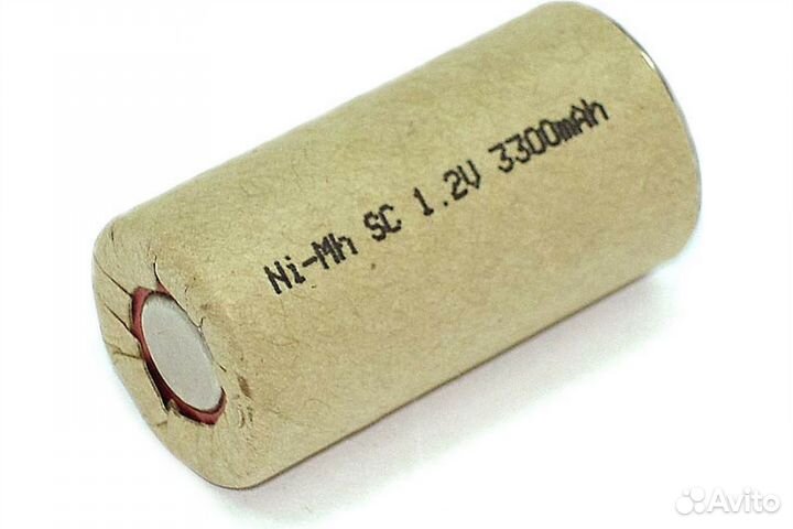 Аккумулятор Ni-MH SC 1.2V 3300mAh