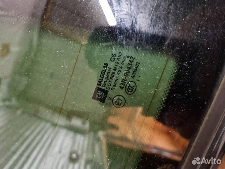 Стекло кузовное глухое правое Opel Astra J GTC