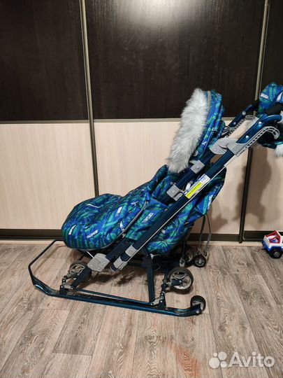 Коляска санки