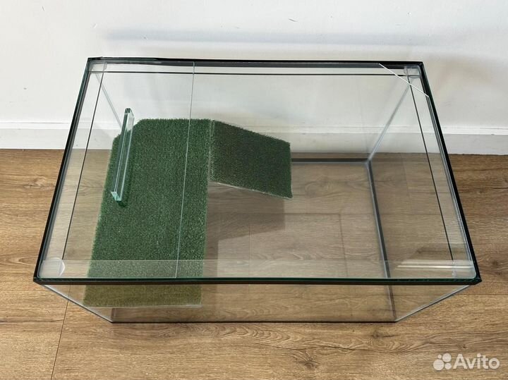 Аквариум / Акватеррариум для черепах 84л. 60х40х35
