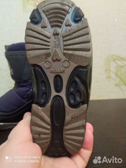 Ботинки зимние детские