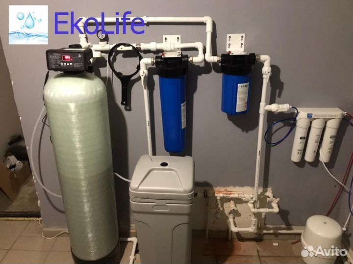 Автоматическая система для фильтрации воды