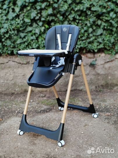 Стульчик для кормления детский Luxmom S1 черный