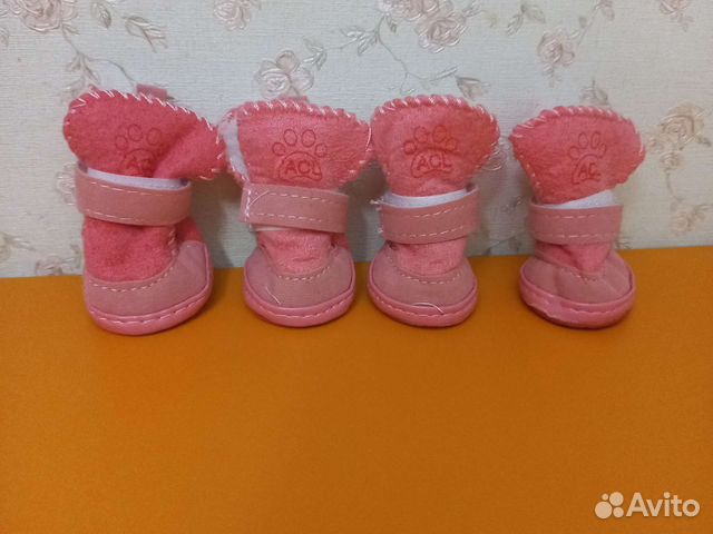 Ботинки зимние для собак