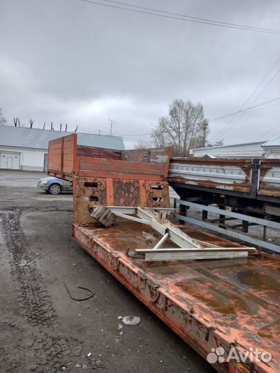 Полуприцеп трал (тяжеловоз) САВ 931823, 2002