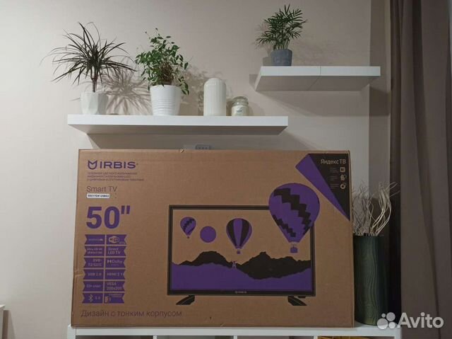 Телевизор irbis 50" 4К, Smart TV, Алиса купить в Москве | Электроника ...