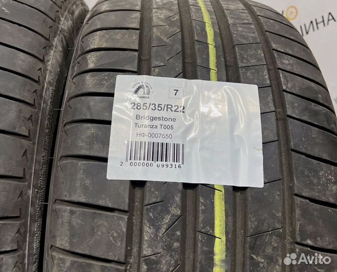 Bridgestone Turanza T005 285/35 R22 94Y